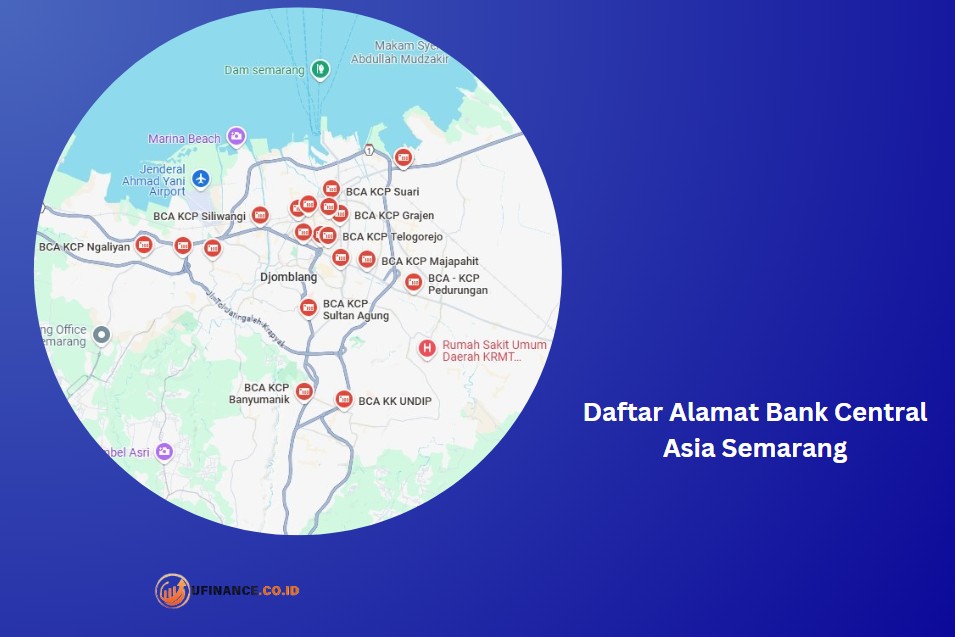 Daftar Alamat Bank Central Asia Semarang