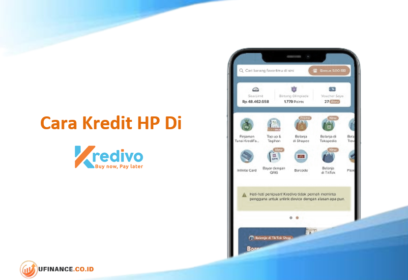 Cara Kredit HP di Kredivo tanpa DP