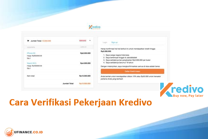 Cara Verifikasi Pekerjaan Kredivo